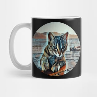 Fuzzy floppy cat Mug